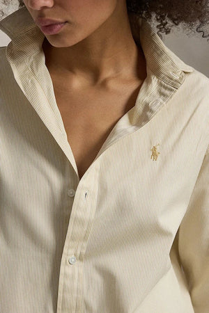 Polo Ralph Lauren Camisa de algodón para mujer