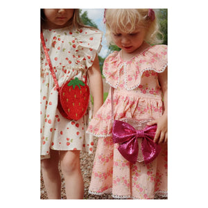 Konges Sløjd - Tut Strawberry Sequined Bag | Red
