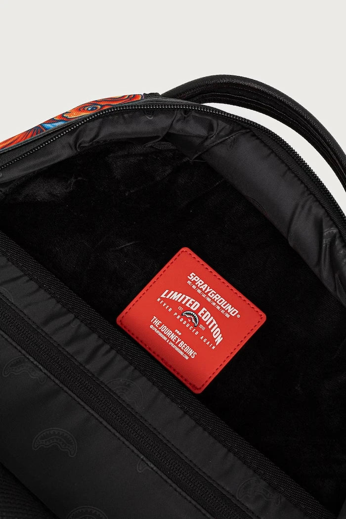 Sprayground - Schwarzer Rucksack mit japanischem Tattoo-Motiv 910B8862NSZ