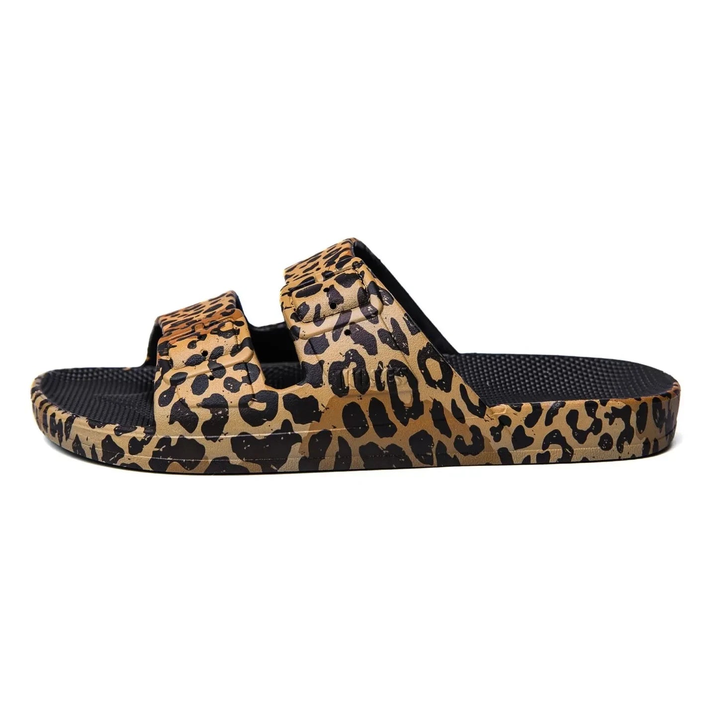 Freedom Moses - Fierce Leopard sandaletler | Siyah