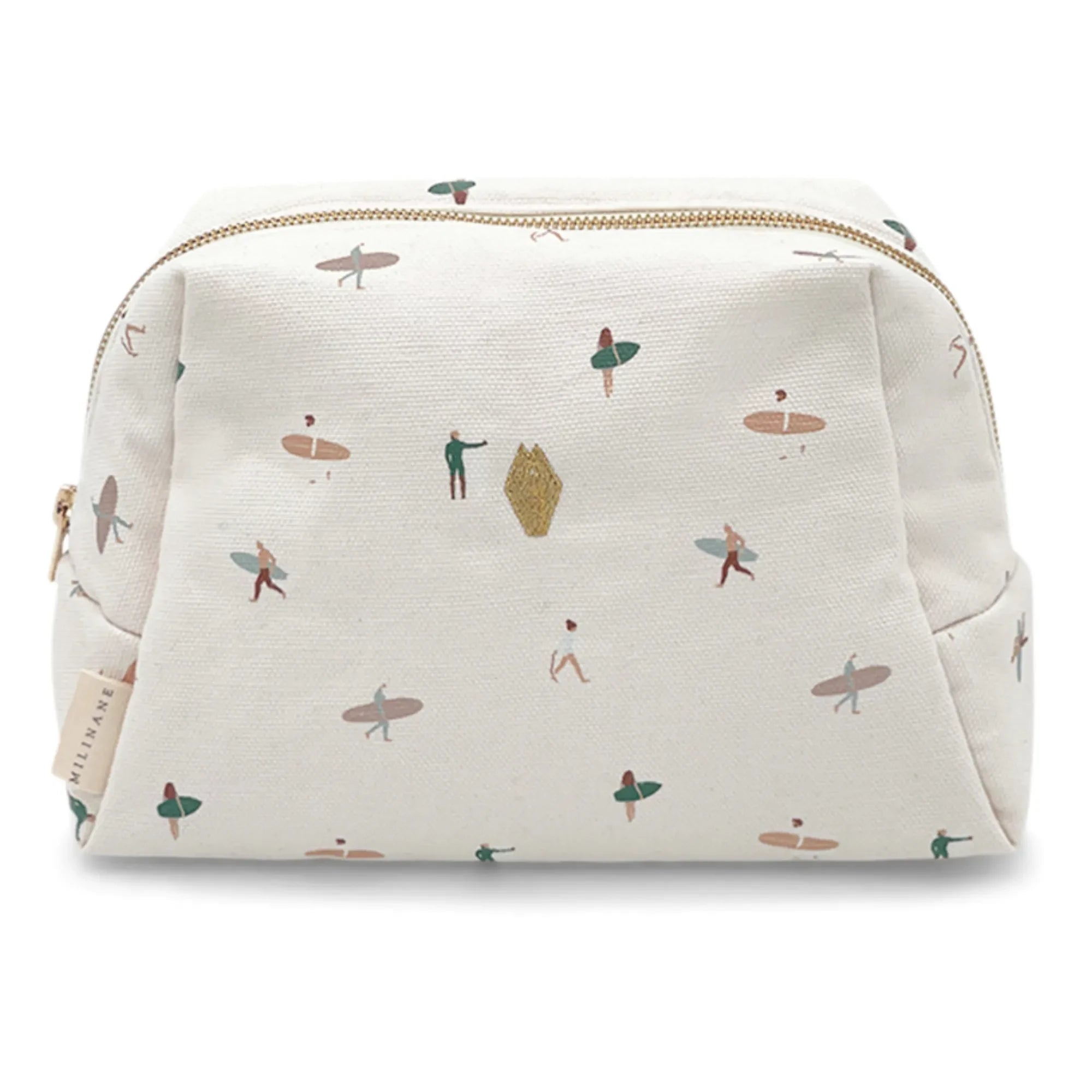 Milinane - Jade Makeup Bag | White