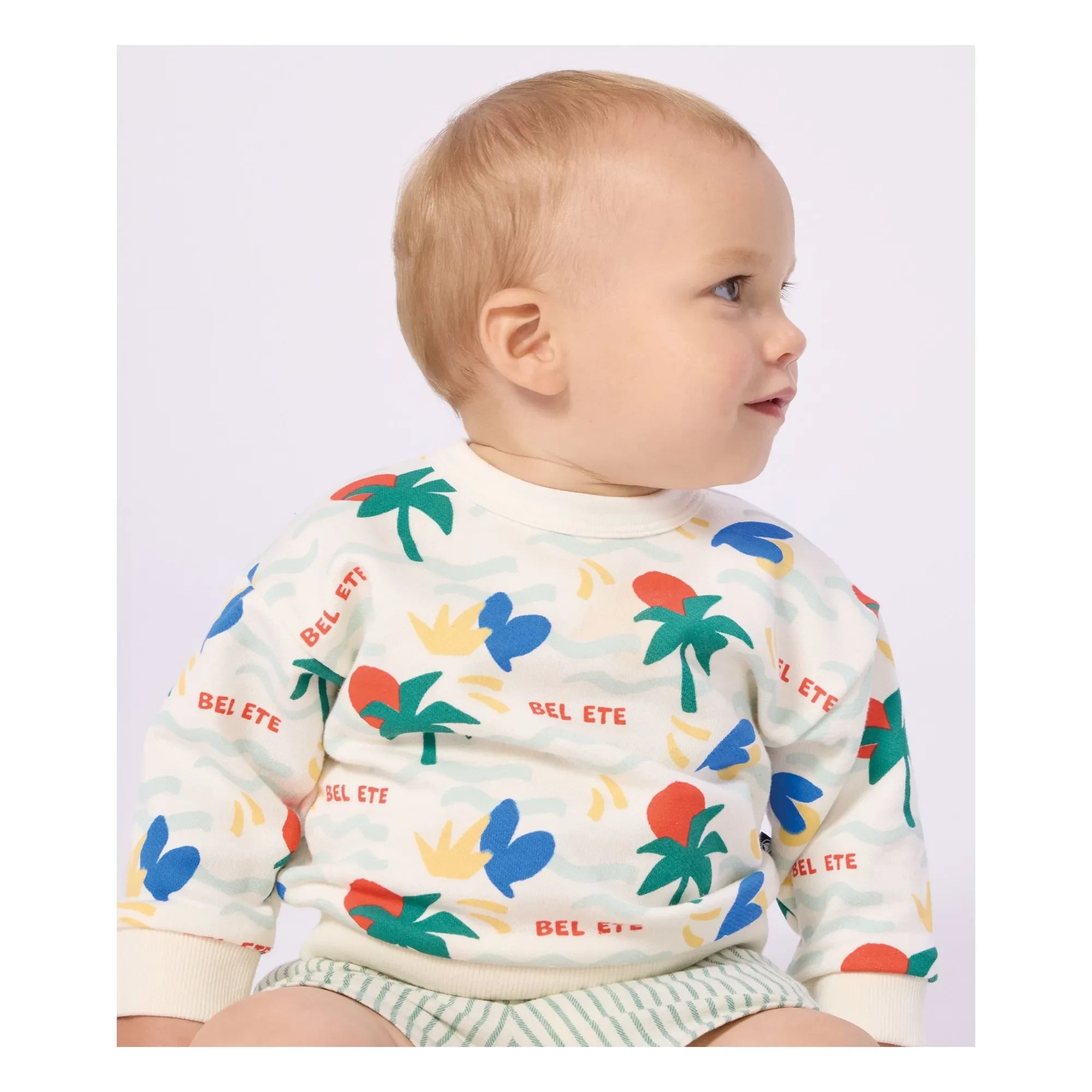 Petit Bateau - Bel Eté sweatshirt | Ekru