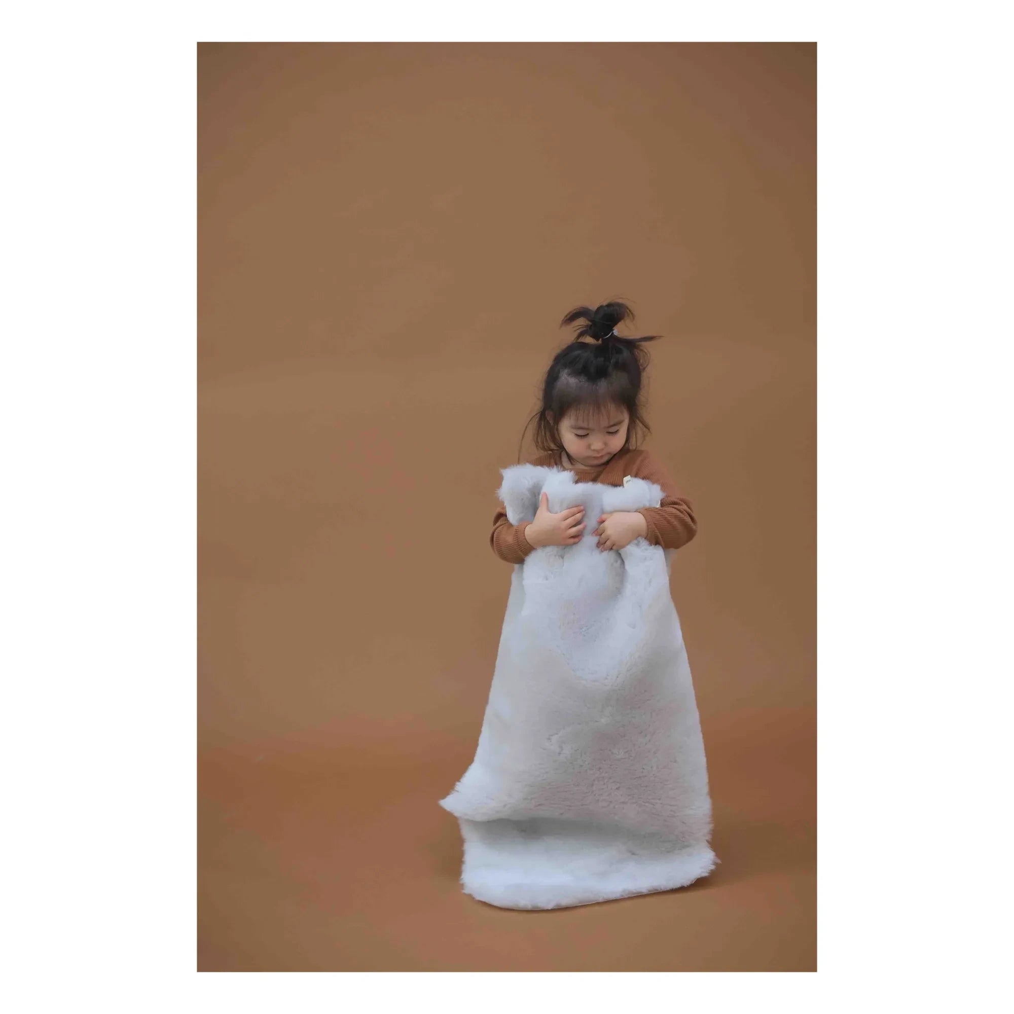 BINIBAMBA - Kısa tüylü koyun derisi - 98x62 cm | Moon