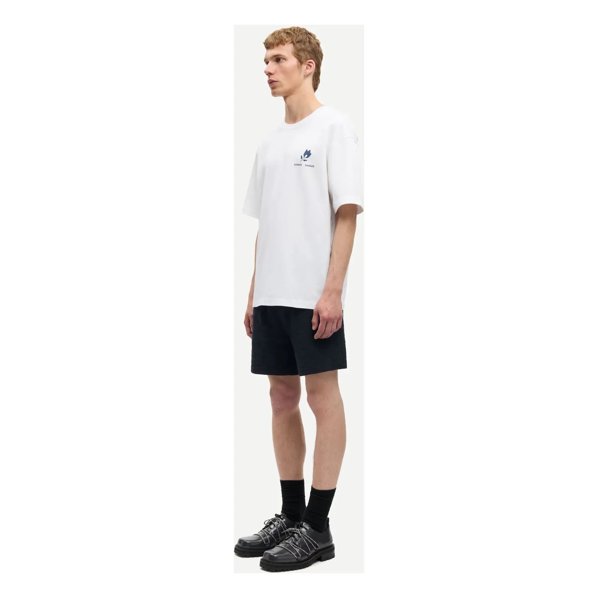 Samsoe Samsoe - Camiseta de algodón Sacohen | Blanco