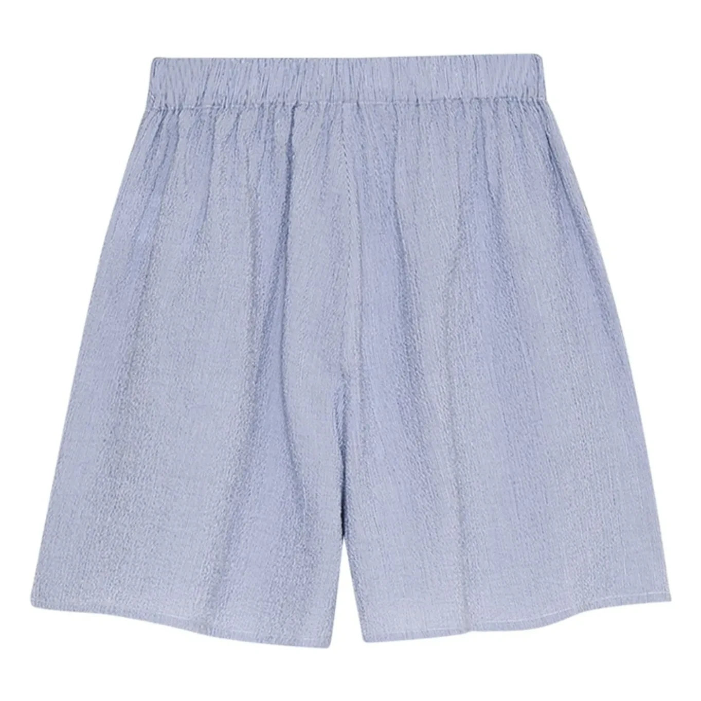the new society - Cloe Cotton Short Skirt | Light Blue