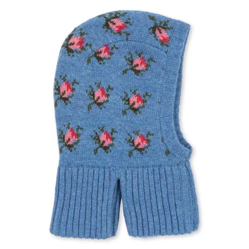 Konges Sløjd - Balaclava de Lana Belou Roses | Azul