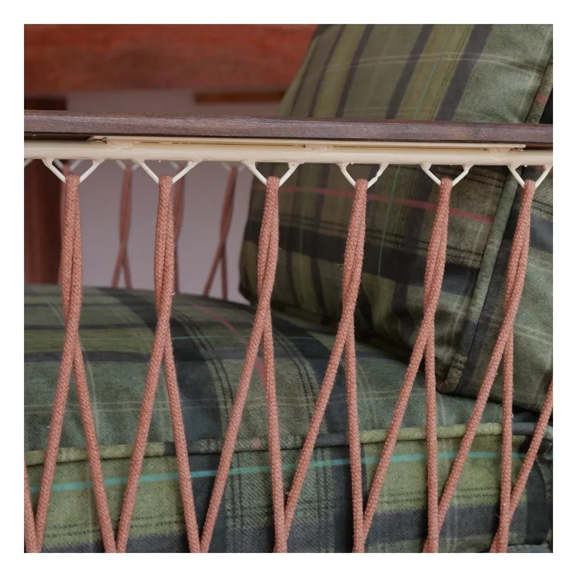 Honoré - Tartan Kadife Croisette Koltuk | Yeşil
