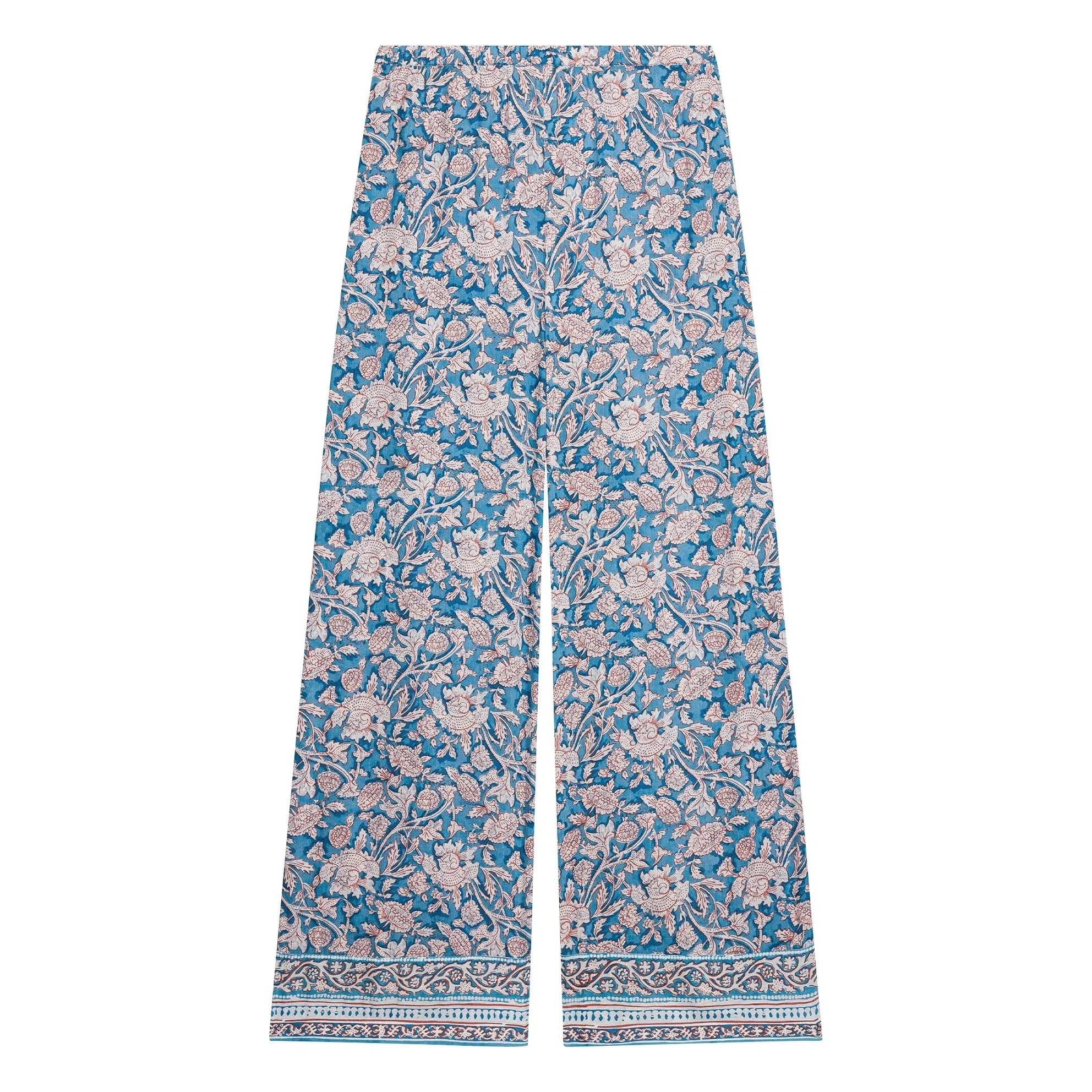 Louise Misha - Pijama Louka de algodón orgánico | Azul