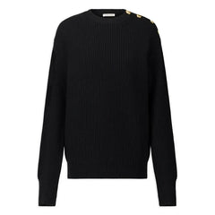 Laurence Bras - Woll-Bobin-Pullover | Schwarz