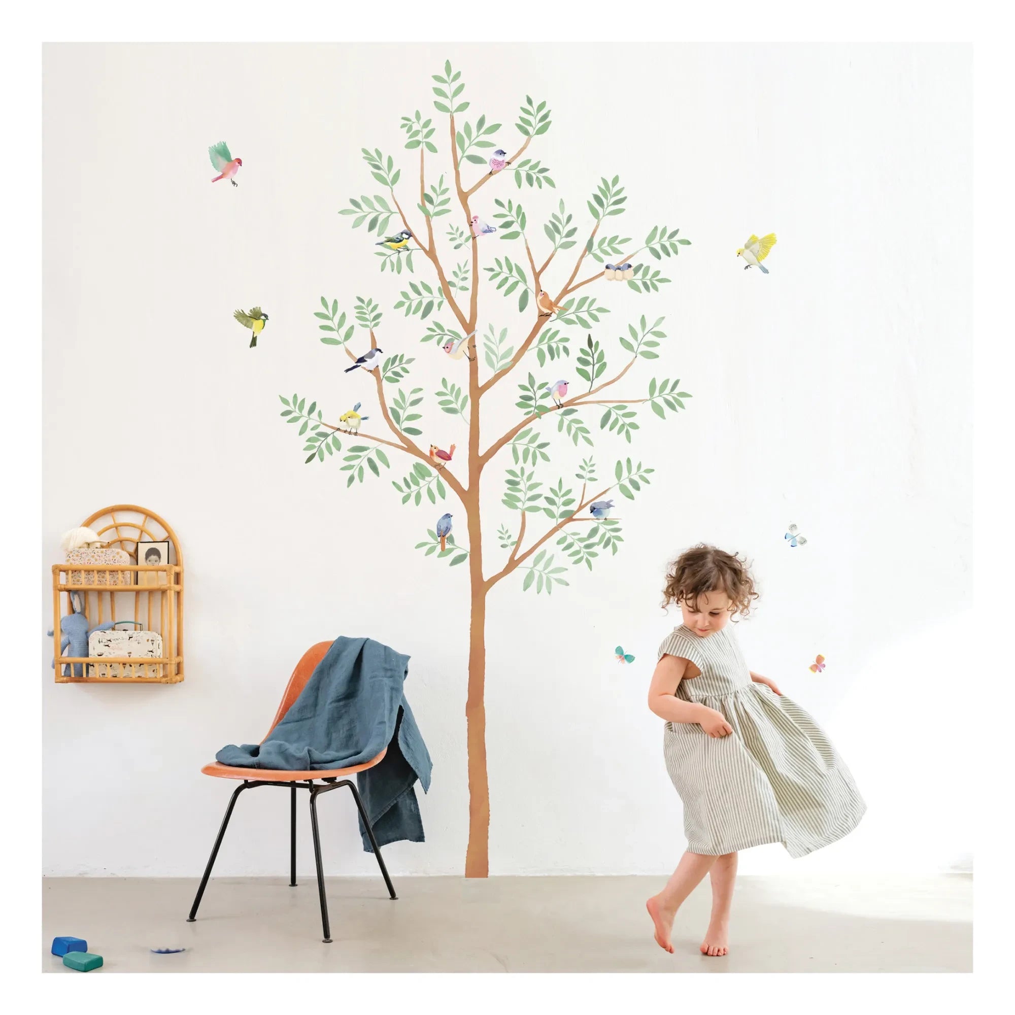 MIMI'lou - Vinilo decorativo Árbol de Primavera Gigante