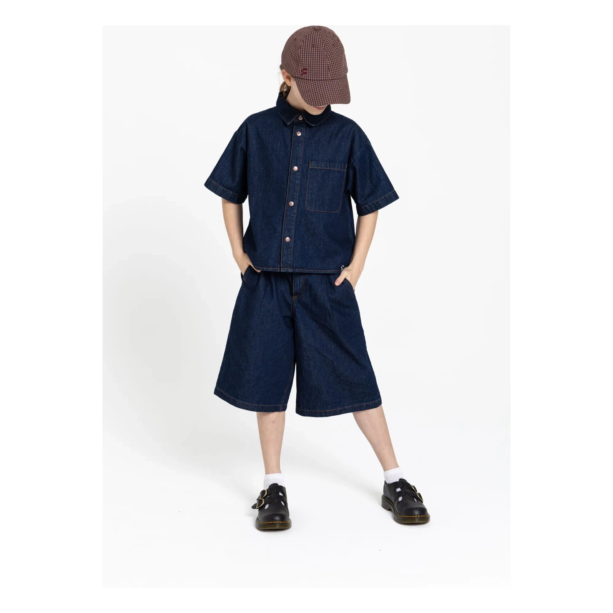 Finger in the nose - Harper Denim Hemd | Dunkelblau