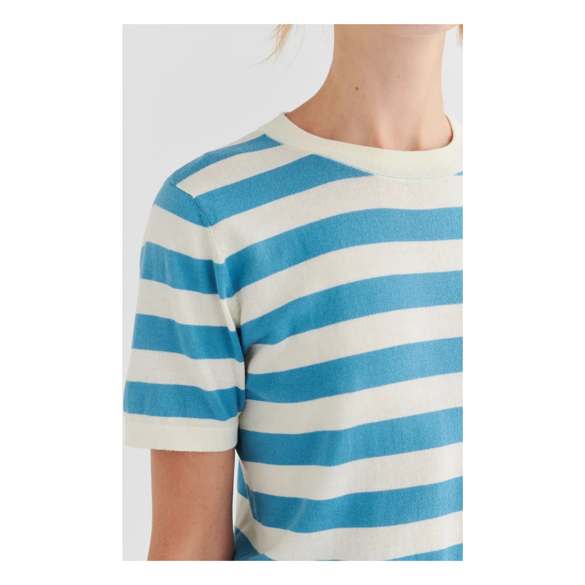 FUB - Camiseta a rayas | Azul