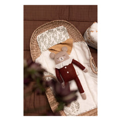 Main Sauvage - Pajama Set with Large Plush Bear | Terracotta