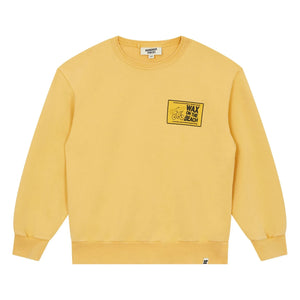 Hundred Pieces - Ryde Wax organic cotton sweatshirt | Mustard
