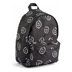 Molo - Moi Smiley Recycled Fiber Backpack | Black