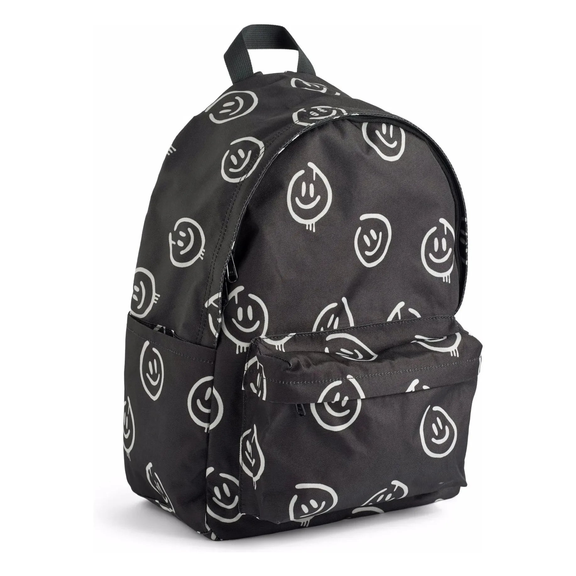Molo - Moi Smiley Recycled Fiber Backpack | Black