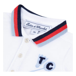 Tartine et Chocolat - Polo Badminton 77 | Beyaz