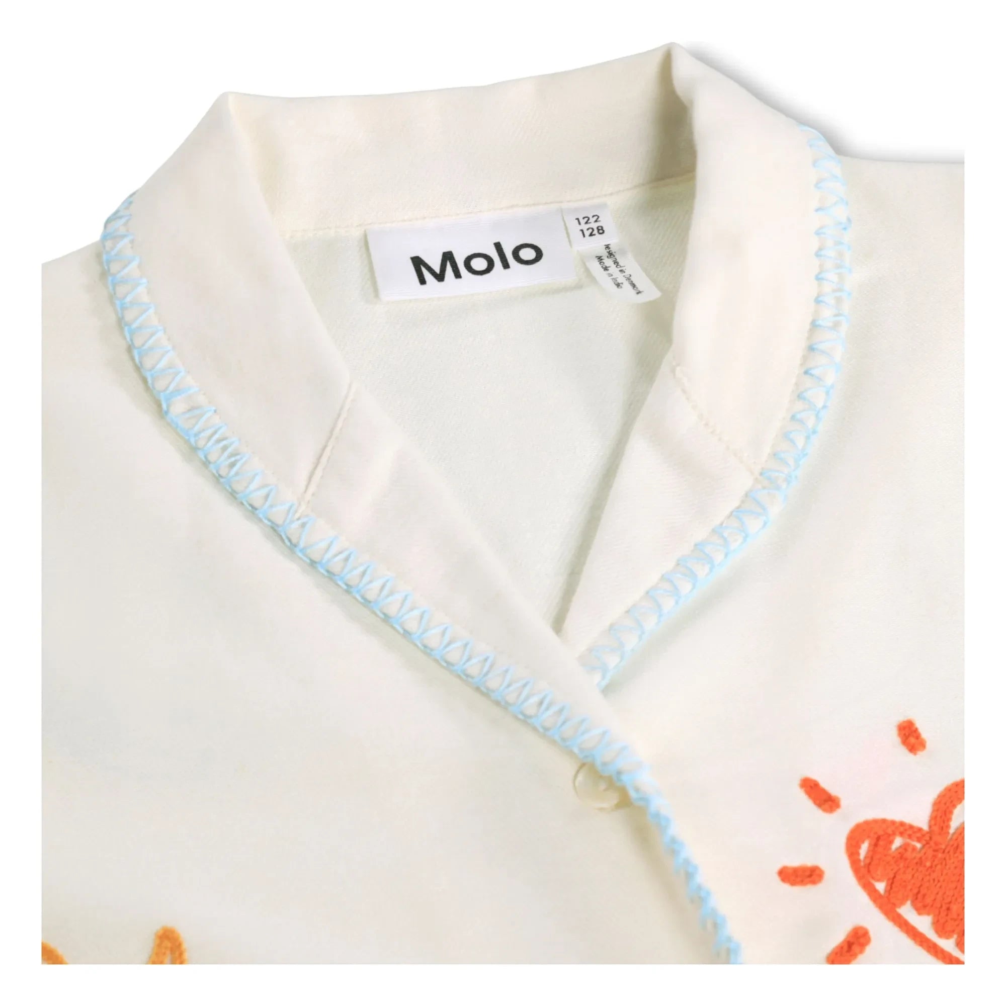 Molo - Rosalle Minis Doodles Gömlek | Ekru
