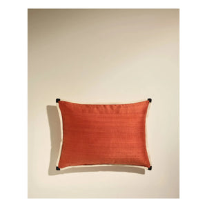 Maison Sarah Lavoine - Séquence Silk Pillow | Rust Orange