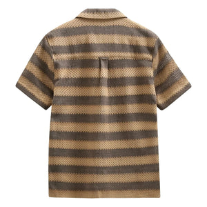 Anerkjendt - Akleander Striped Shirt | Light Brown