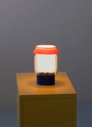 Warren & Laëtitia - Nour Lampe | Elektrisches Blau