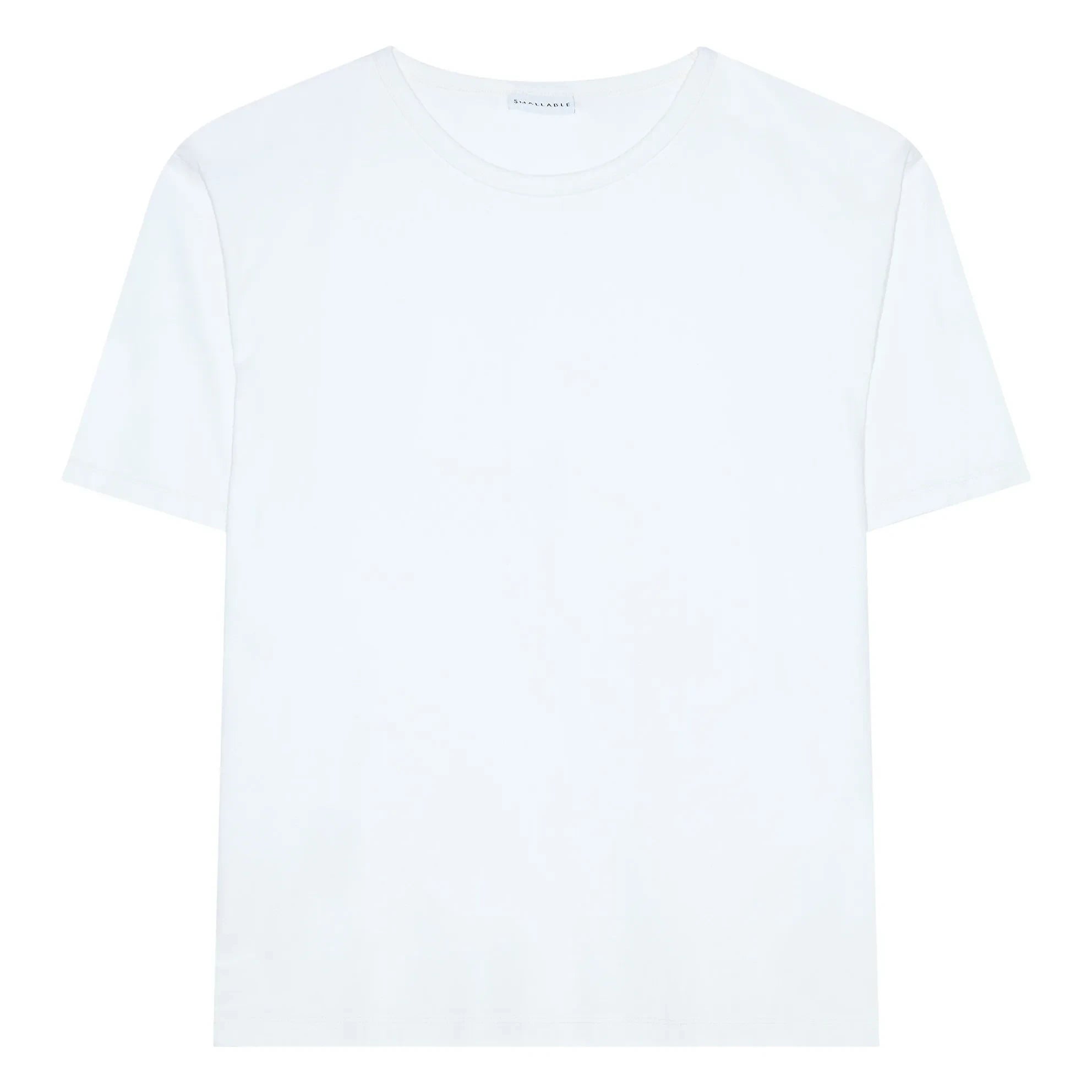 Smallable Man - Solal organik pamuklu T-shirt | Kırık beyaz