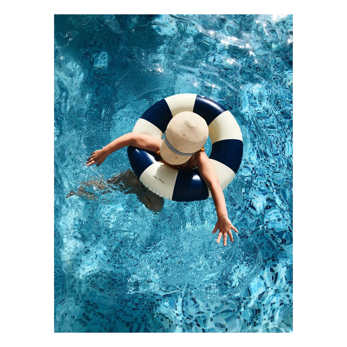 Petites Pommes - Anna Inflatable Swimming Ring | Navy Blue