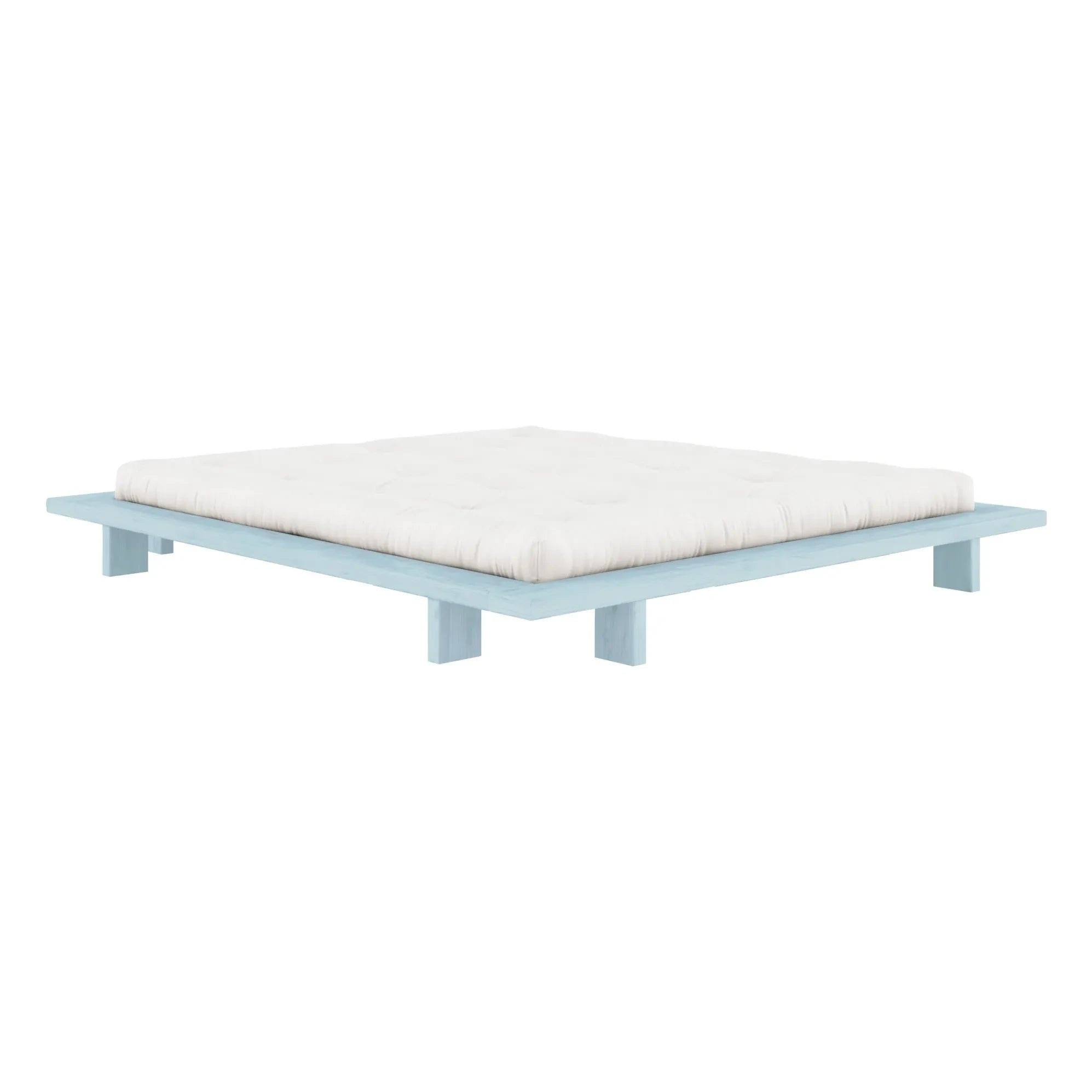 Karup Design - Japon ahşap yatak | Açık mavi