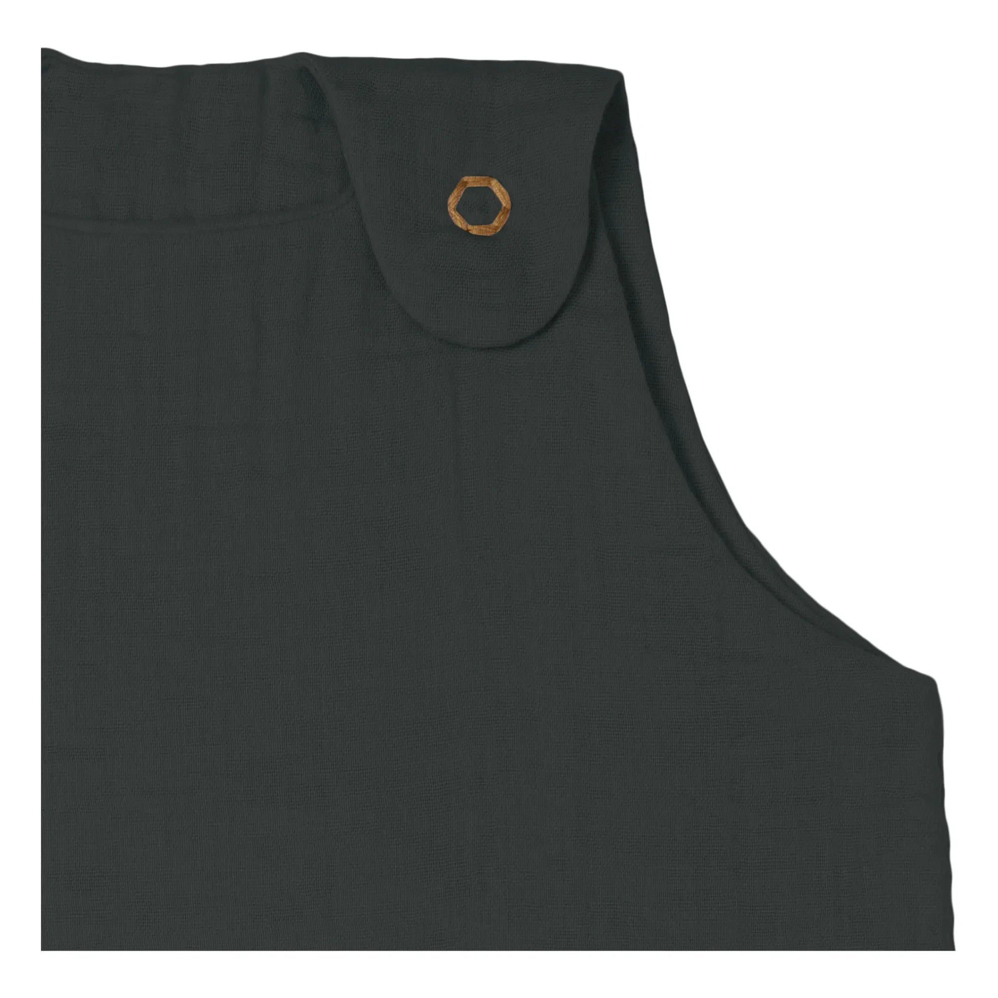 Numero 74 - Light Organic Cotton Muslin Baby Sleep Sack | Dark Gray S021