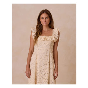 Rylee + Cru - Kleid Bianca | Ecru