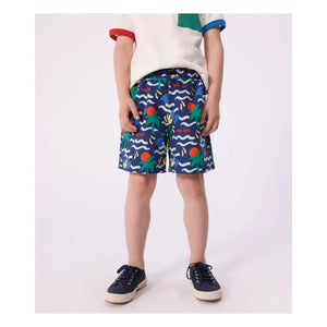 Petit Bateau - Glaces Badeshorts aus recyceltem Fasermaterial | Türkis