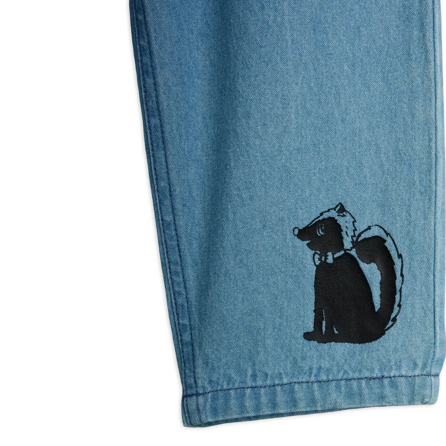 Mini Rodini - Mouffette Organik Pamuk Jeans | Mavi