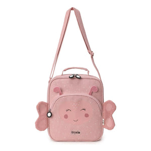 Trixie - Mrs. Butterfly Insulated Lunch Bag | Pink