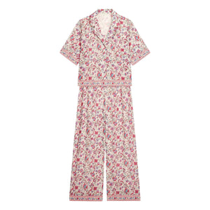 Louise Misha - Louka organik pamuk pijama | Pembe