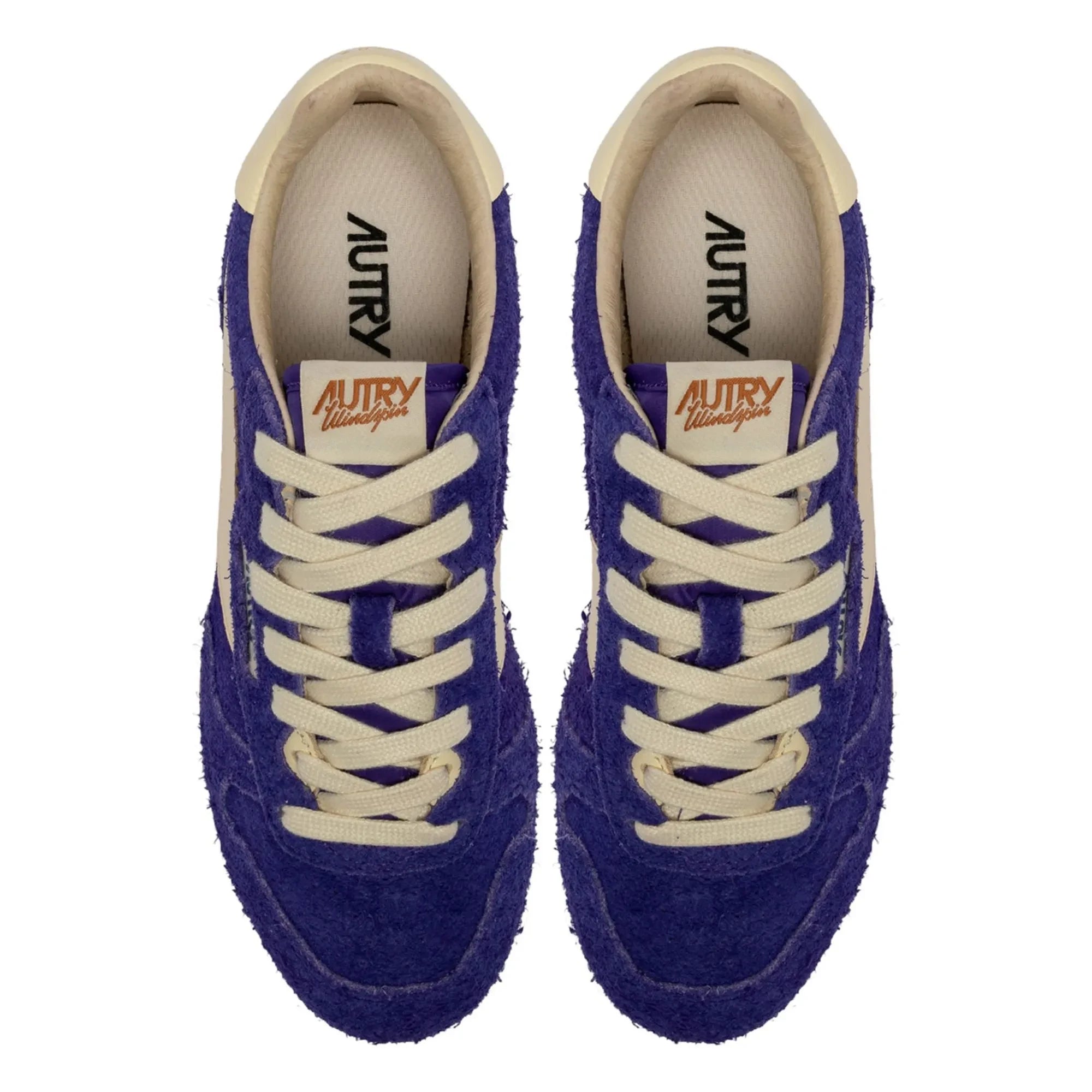 Autry - Windspin Low İki Tonlu Süet ve Deri Sneakers | Mor