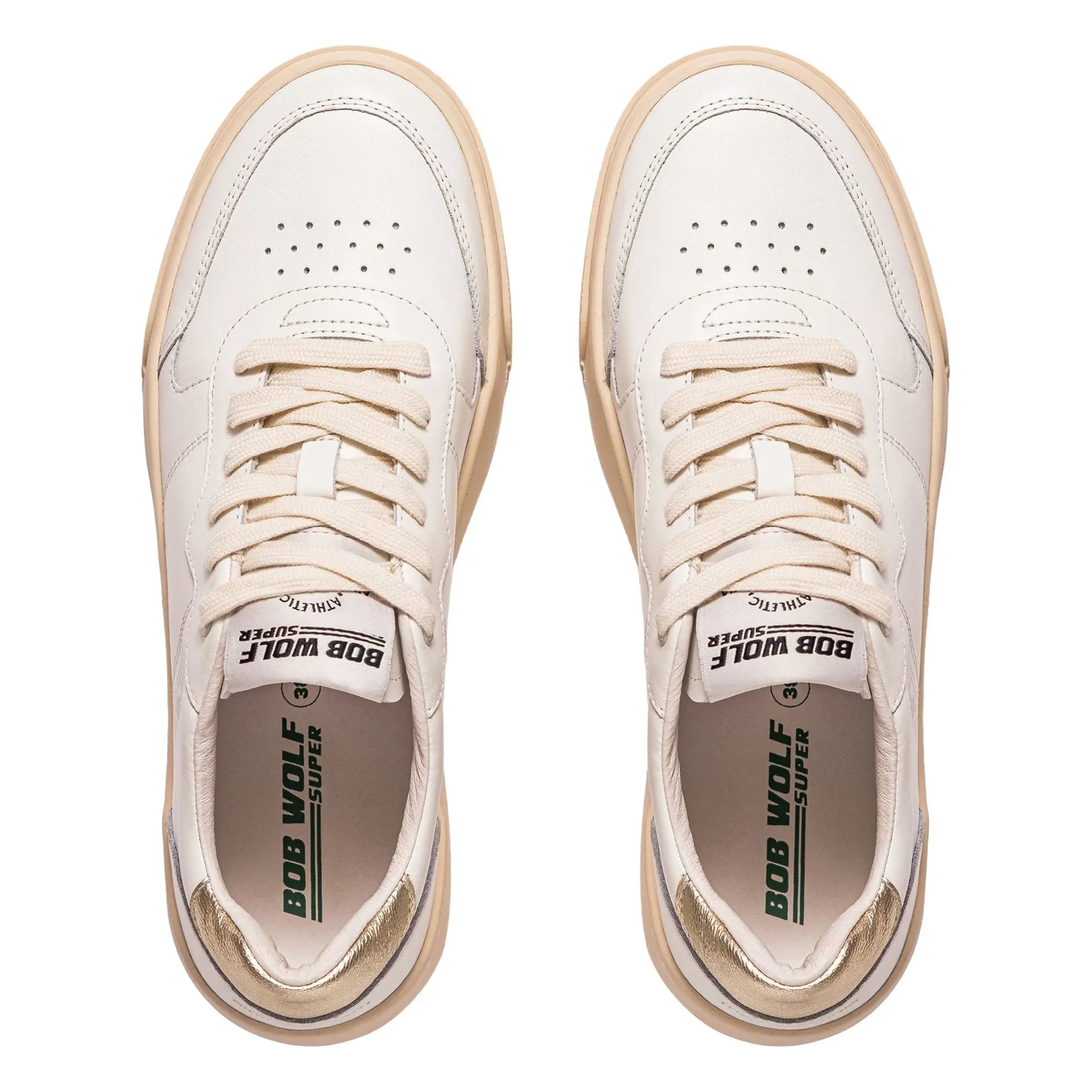 Bob Wolf - Legacy '76 Leder-Sneaker | Gold