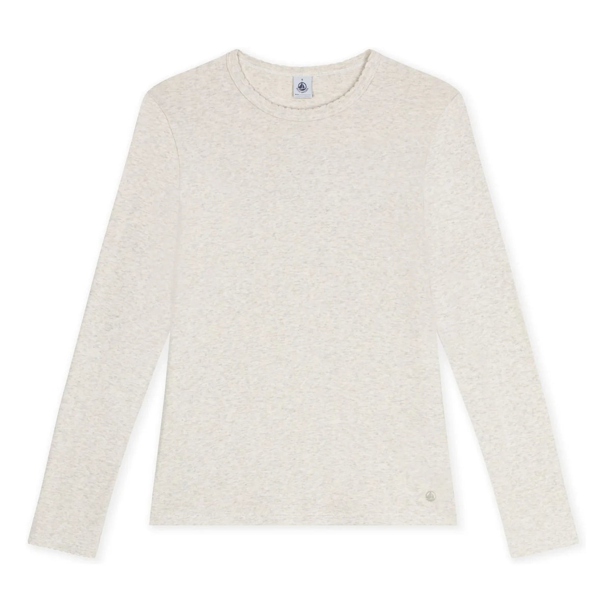 Petit Bateau - Point Cocotte Tişört | Heather bej