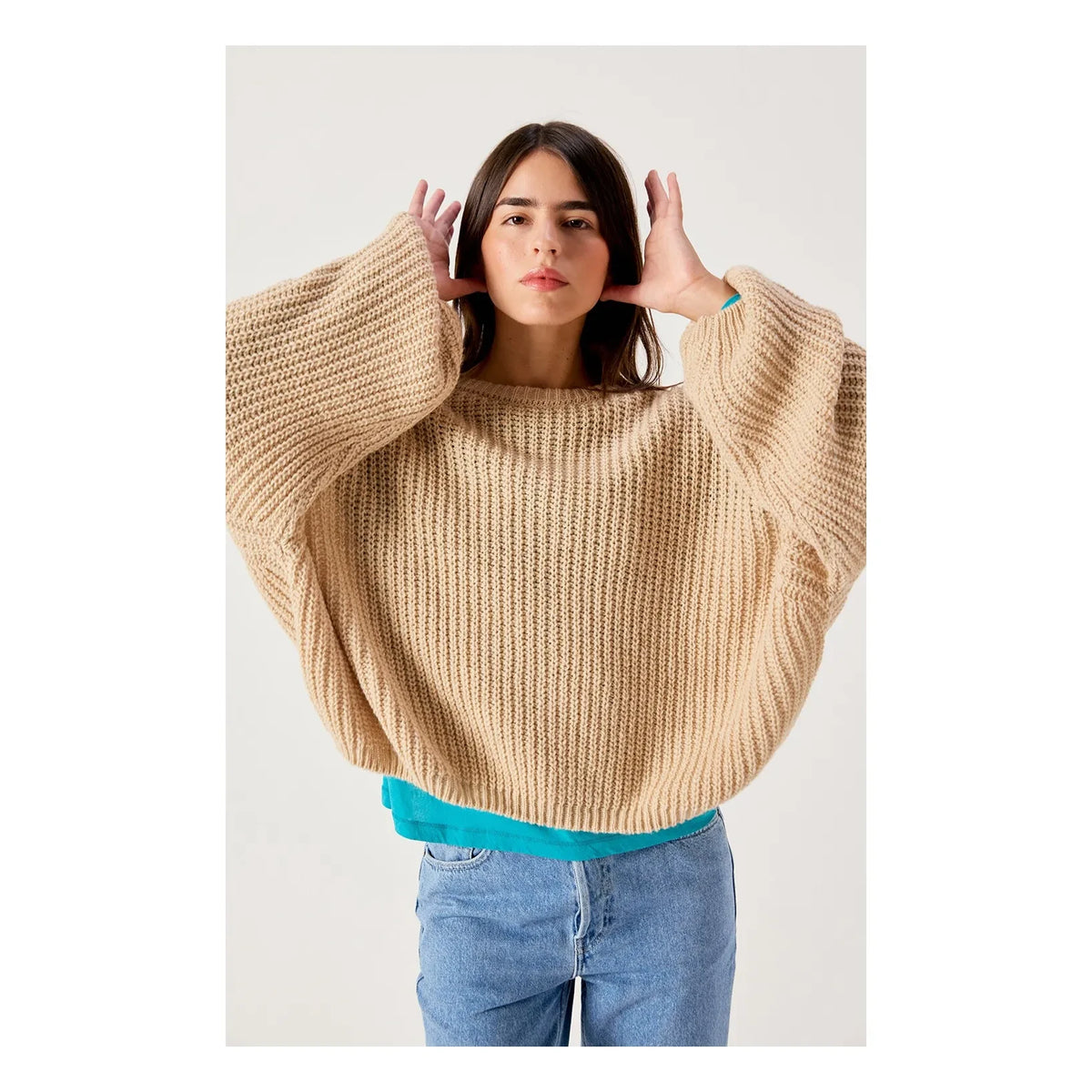 American Vintage - Jersey de lana Cyrow | Beige