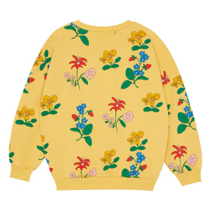The Campamento - Çiçekler Sweat | Sarı