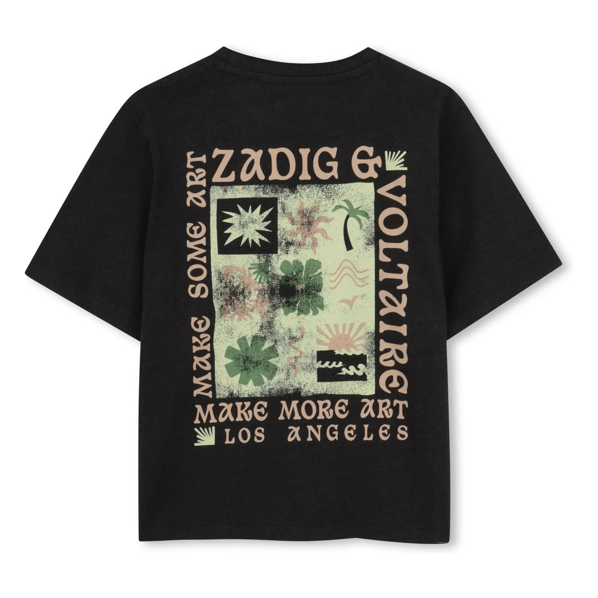 Zadig & Voltaire - Camiseta Jersez Make More Art | Negro