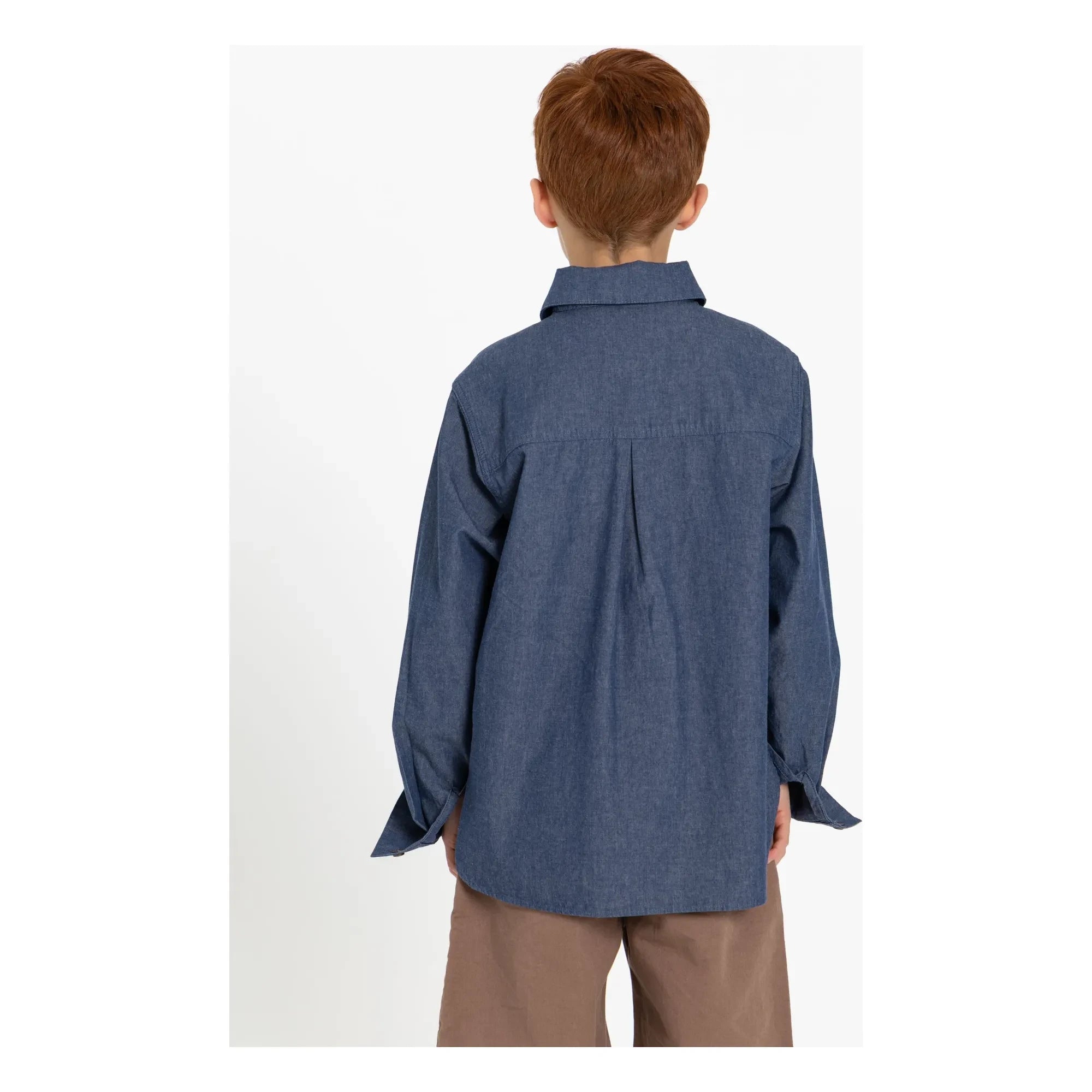 Finger in the nose - Camisa de jean Enara | Azul