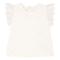 Petit Bateau - Broderie Anglaise Tişört | Beyaz