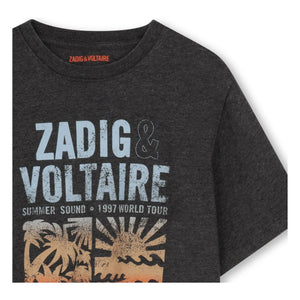 Zadig & Voltaire - Wild At Heart T-shirt | Kömür grisi