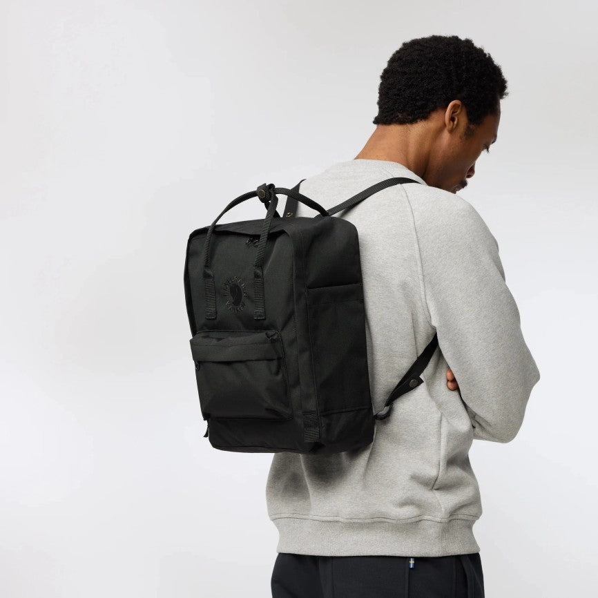 Fjällräven Kånken - RE-Kanken Siyah Özel Seri Sırt Çantası
