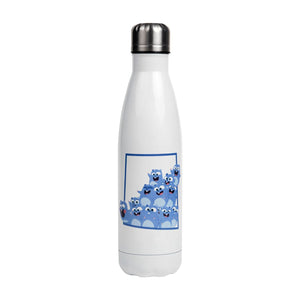 Grizzy y los Lemmings - Botella de agua de acero de 500 ml