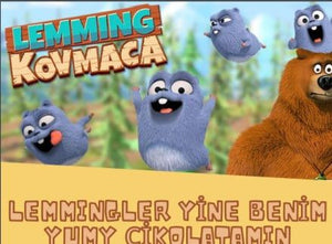 Grizzy und die Lemminge – Geschichten-Malbuch