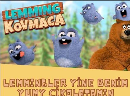 Grizzy und die Lemminge – Geschichten-Malbuch