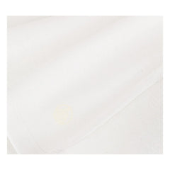 Petit Bateau - Camiseta de algodón orgánico con cuello pico Cocotte icónico | Blanco