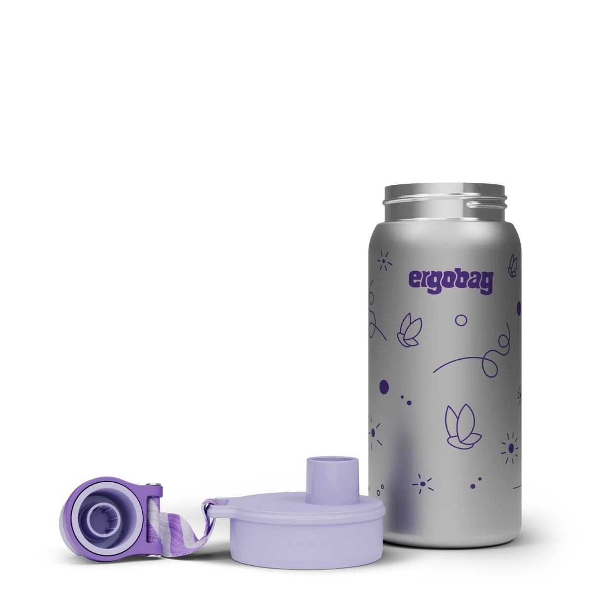 Ergobag - Stainless Steel Bottle Butterfly