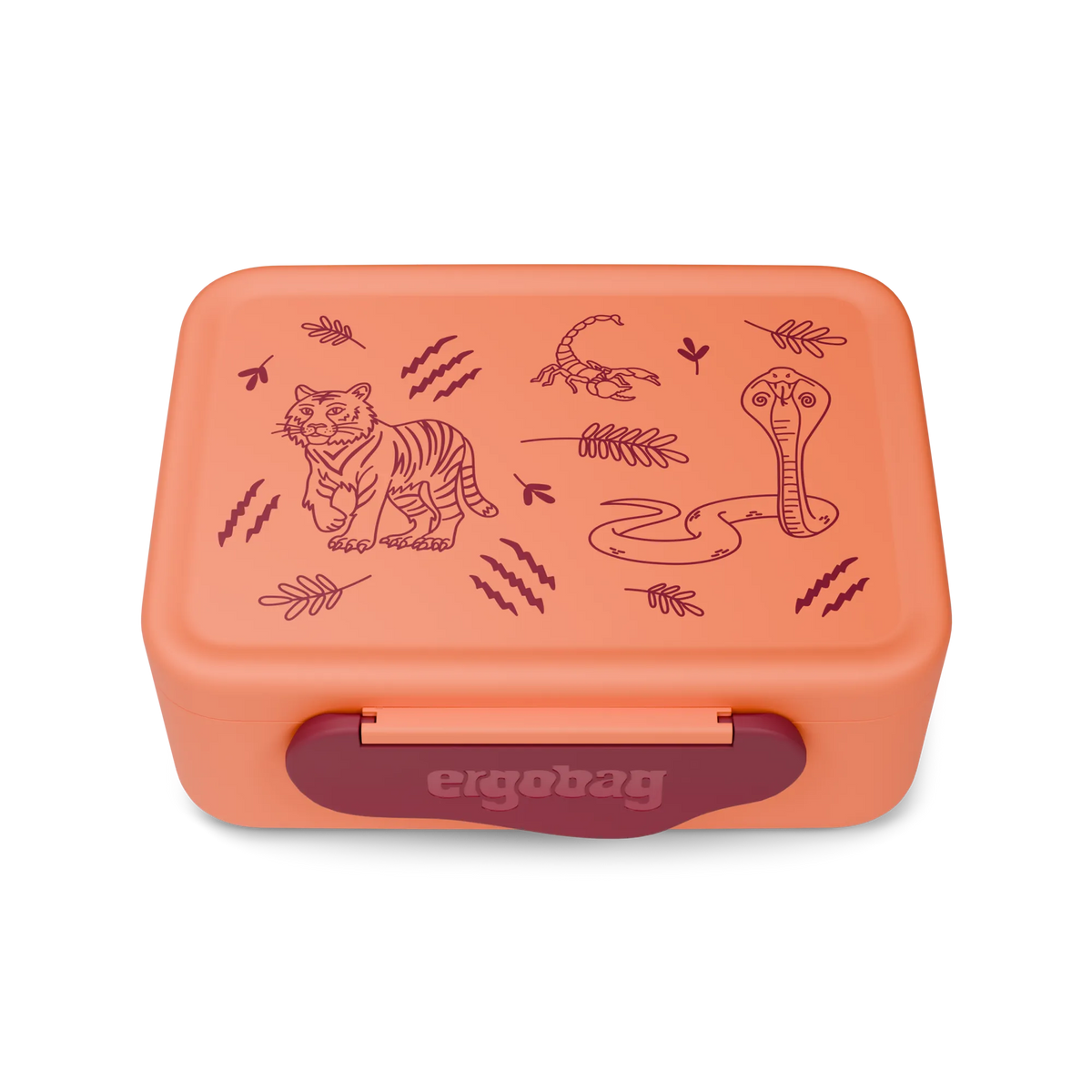 Ergobag - Plastic Beslenme Kutusu Tiger
